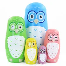 Nesting Doll Owl