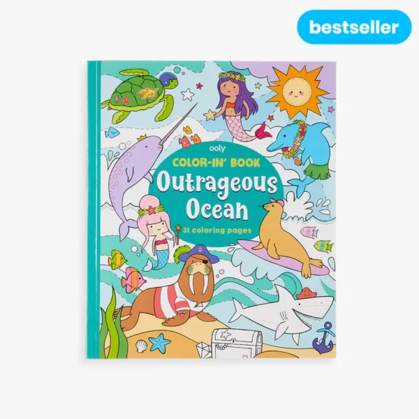 Color-in Book - Outrageous Ocean