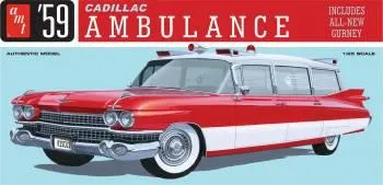 1959 Cadillac Ambulance with stretcher