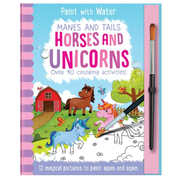 Horses & Unicorns - Paint w/ Water