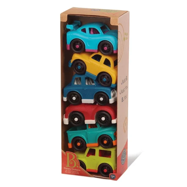 Happy Cruisers - 6 mini vehicles