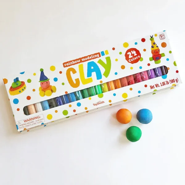 Rainbow Modeling Clay