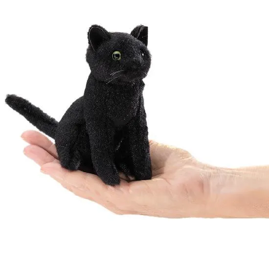 Finger puppet - Black cat
