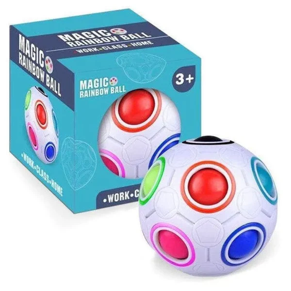 Magic Rainbow Ball - White