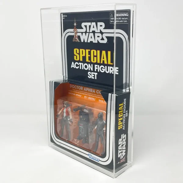 Acrylic Case for Vintage Collection 3 Packs