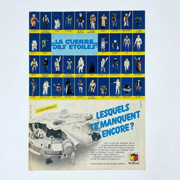 Meccano ESB Figures Print Ad - France (1980)