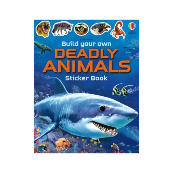 Build Your Own Deadly Animals Sticker Book