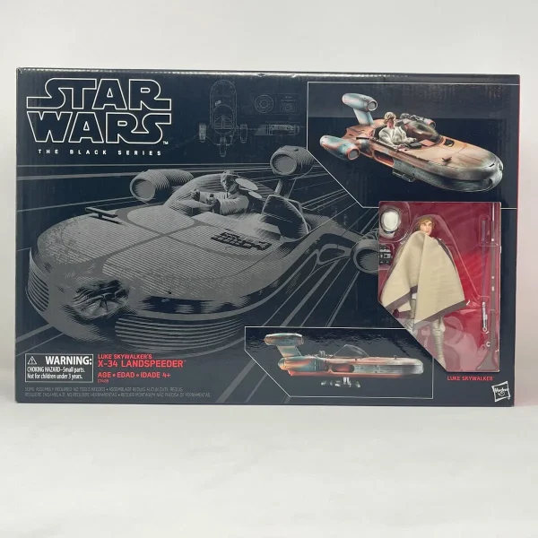 X-34 Landspeeder and Luke Skywalker - Black Series Figure Pack