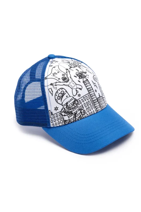 Colour a cap - Superhero