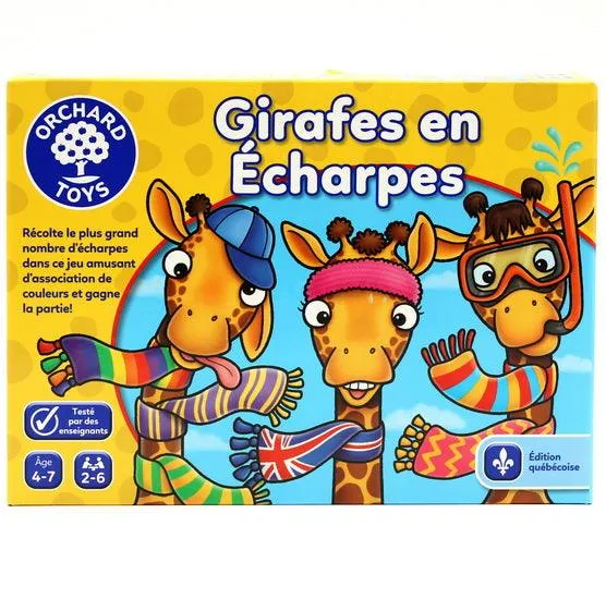Giraffes in Scarves (Bil)
