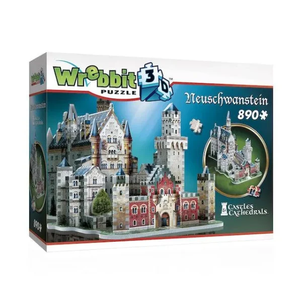 Neuschwanstein Castle - 890 mcx 3D