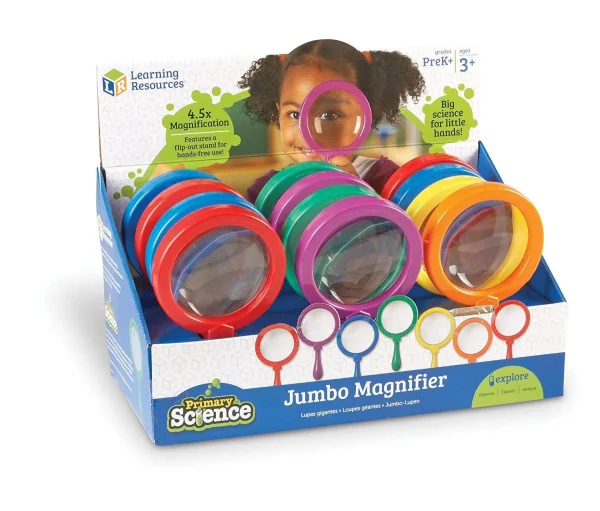 Giant magnifying glass