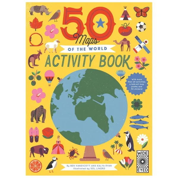 50 Maps of the World Activity Book