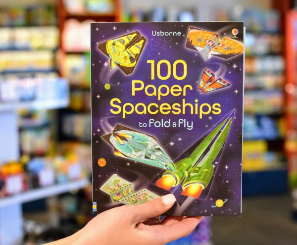 100 Paper Spaceships To Fold And Fly Softcover Activity Book
