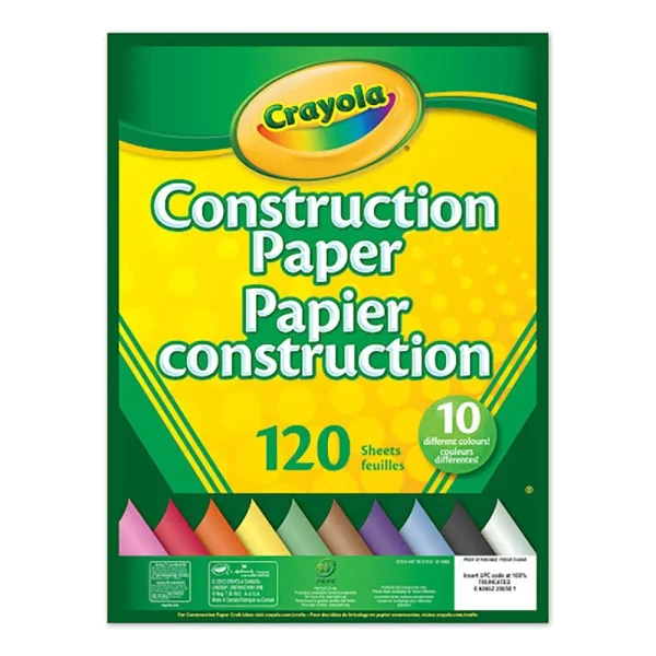 Construction paper block