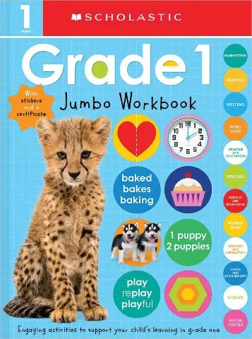 Scholastic Early Learners: Jumbo Workbook Grade 1