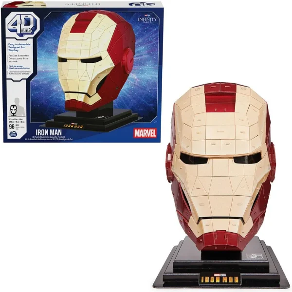 4D Build - Marvel - Iron Man Helmet