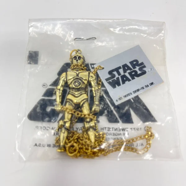 C-3PO Necklace - SEALED 1977