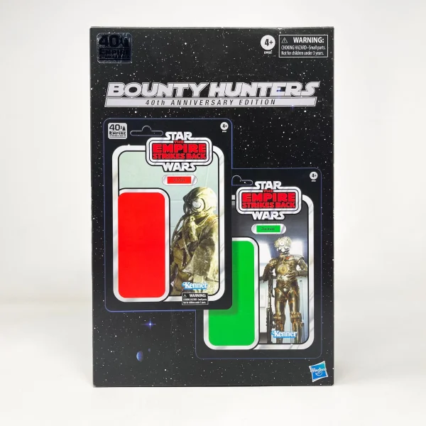 4-LOM & Zuckuss 2 Pack (40th Anniversary) Amazon Excl. - Black Series Hasbro Star Wars Action Figure Set