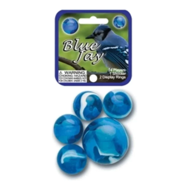Marbles - Blue jay