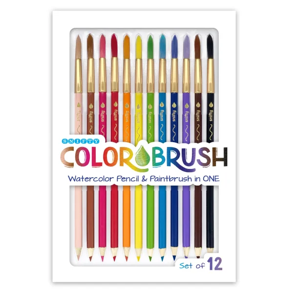 Colorbrush Watercolor Pencil & Paintbrush set