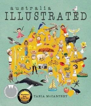 Australia Illustrated by Tania McCartney Hardcover Book