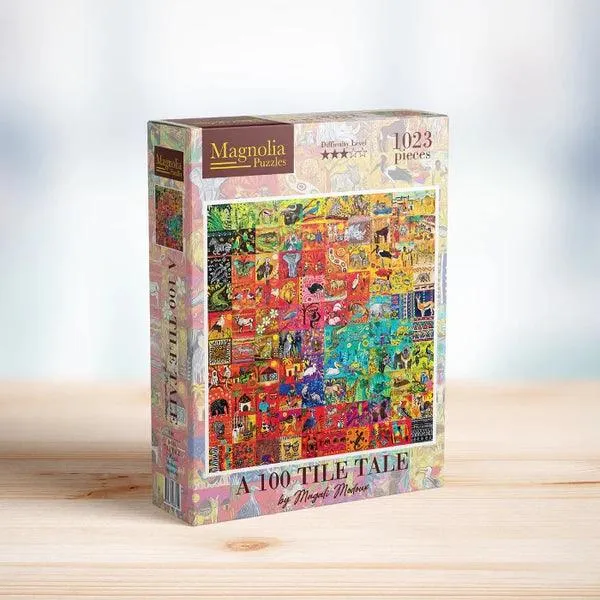 A 100 tile tale - 1023 pcs