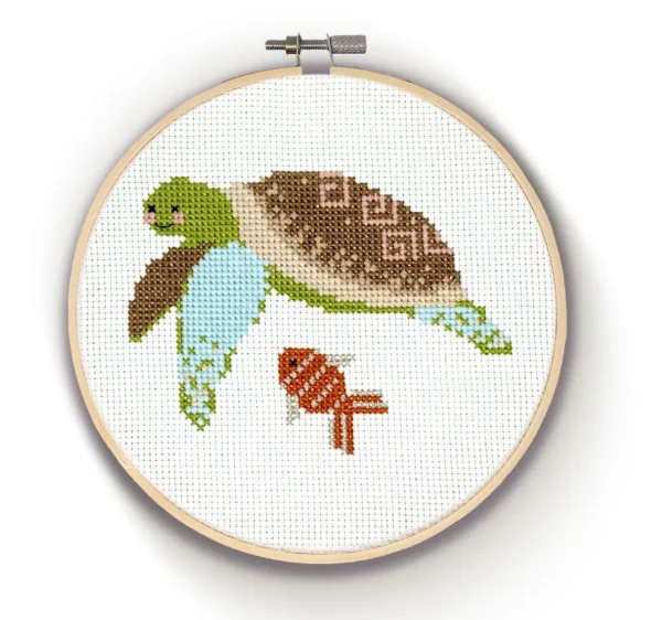 Cross Stitch Kit Turtle
