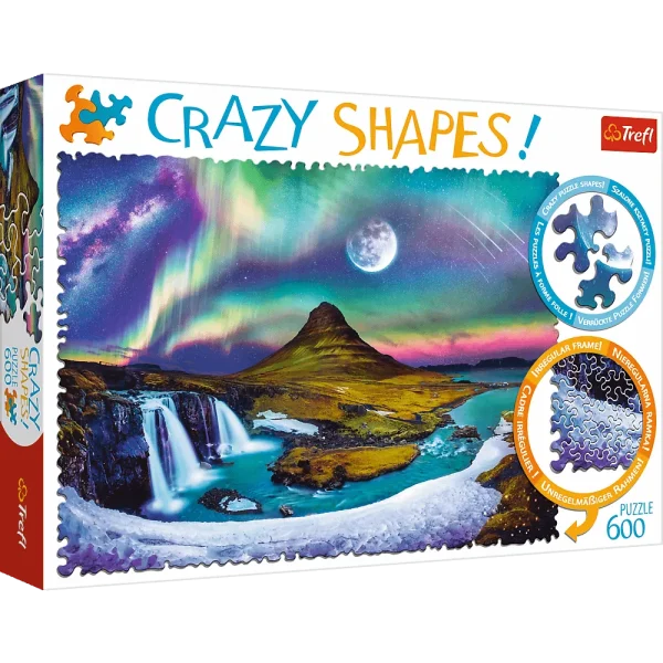 Aurora Iceland - Crazy Shapes - 600 pcs