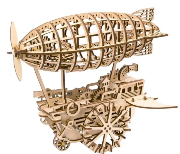 Wooden Building Kit - Mechanical Models Air Vehicle