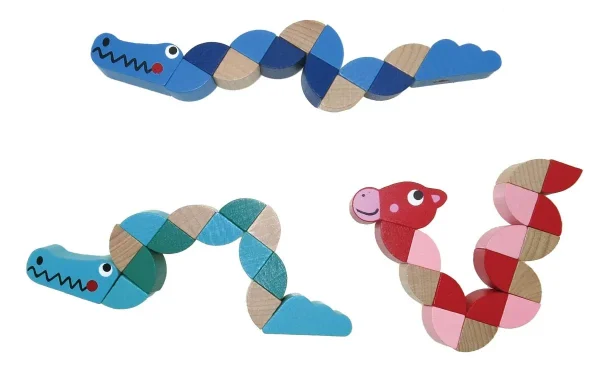 Wooden Bendy Animal - Eco Fidget Toy