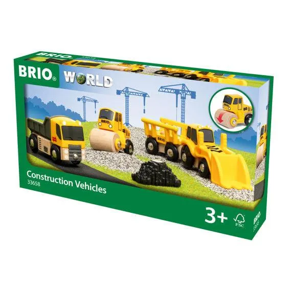 Set of 3 construction machines