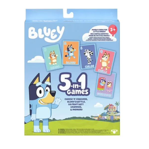 Bluey 5n1 Card Game