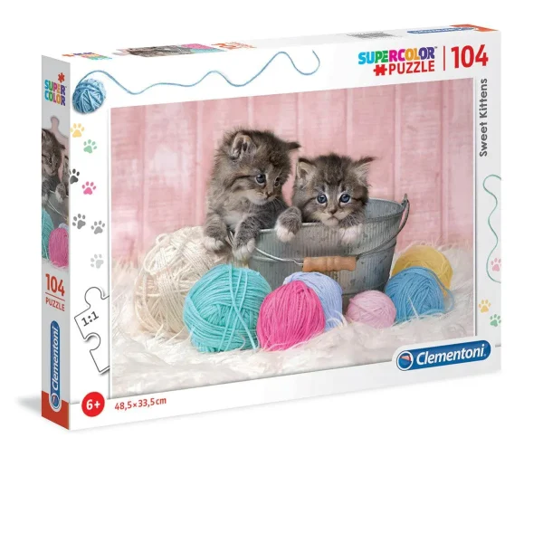 Cute kittens - 104 pcs
