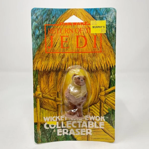 Wicket the Ewok Eraser - Sealed in Package (1983)