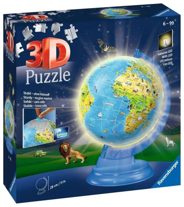 Luminous globe for children - 180 pcs