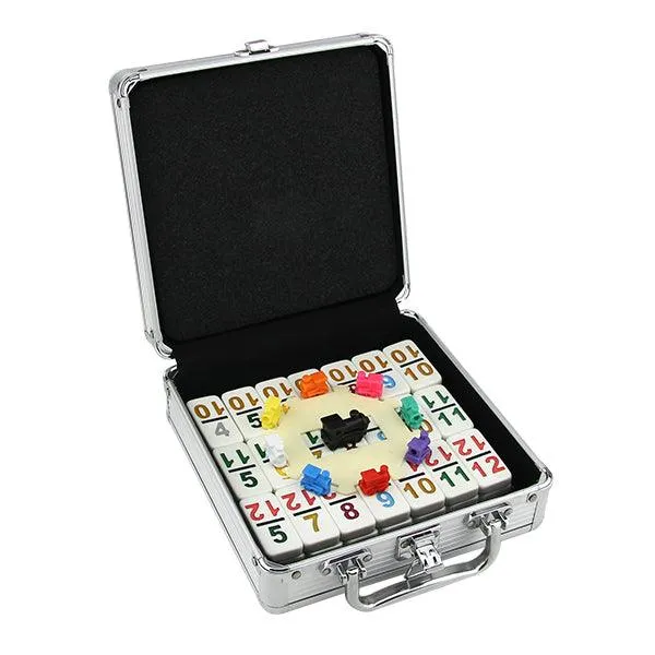 Dominoes Mexican Train Double 12 Figures