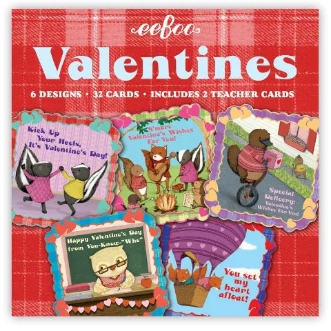 eeBoo Valentines - Animal Village