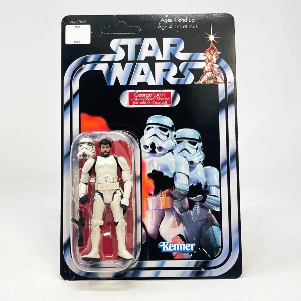 George Lucas Stormtrooper Disguise - The Saga Collection - Unpunched - Canadian
