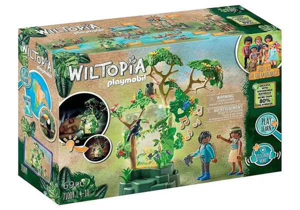 Rainforest with night light - Wiltopia