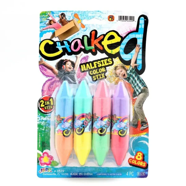 Chalked Halfsies Colour Stix | Jaru