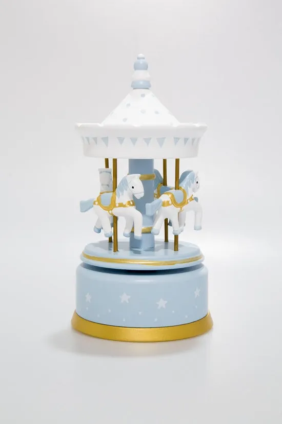 Carousel Music Box - Blue